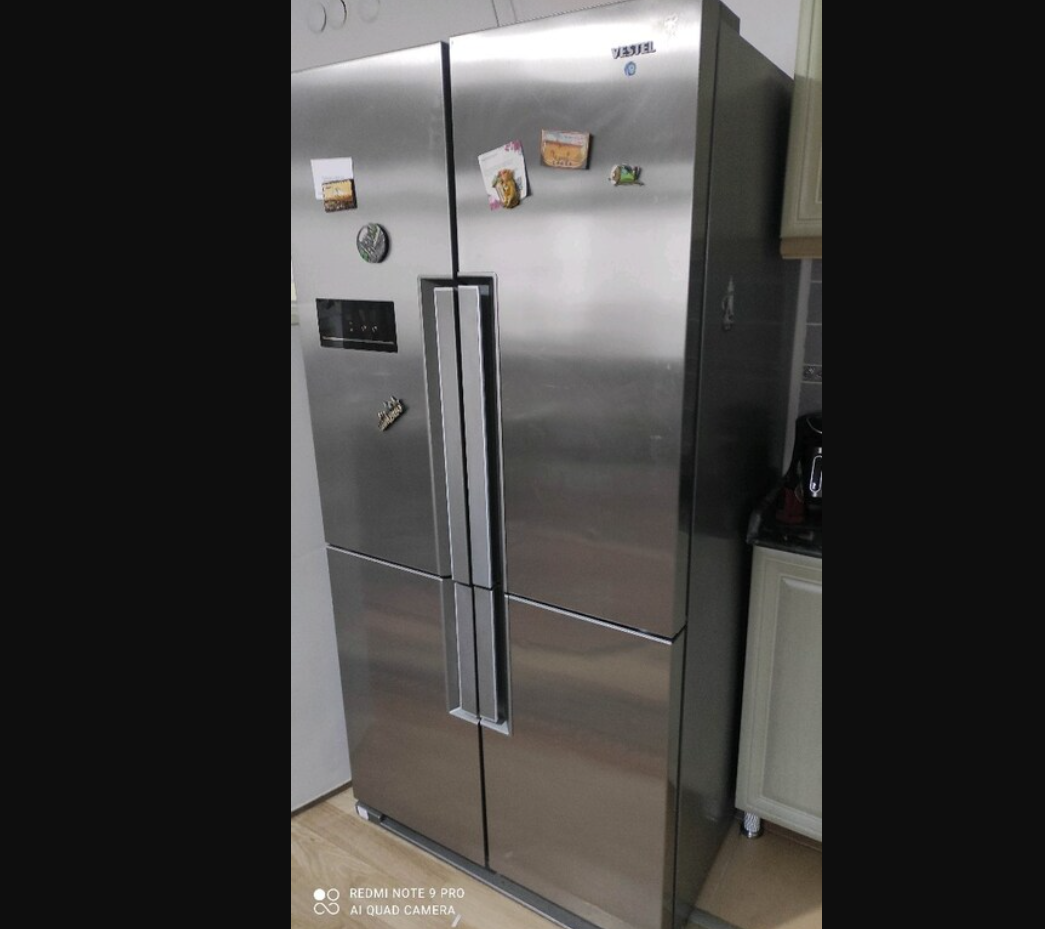 2.el vestel puzzle nf655 gardrop tipi buzdolabı