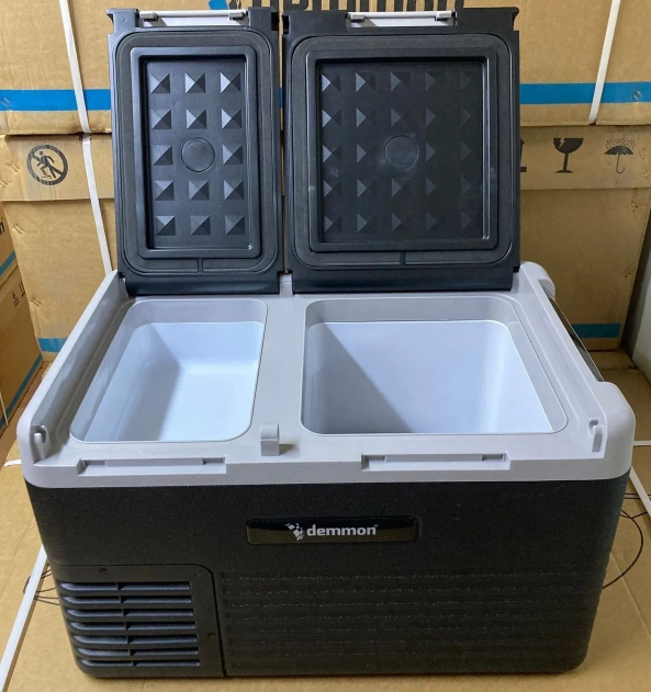 Karavan buzdolabı 30 Litre Çift Kapaklı Bölmeli (tır Kamyon Karavan Otomobil)